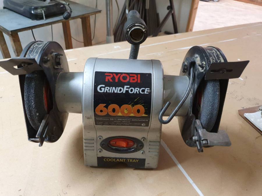 Ryobi 8 2025 bench grinder