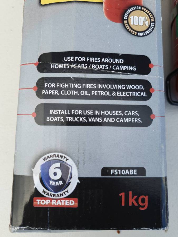 Family Shield Fire Extinguisher | number8.bid | number 8 solutions Ltd