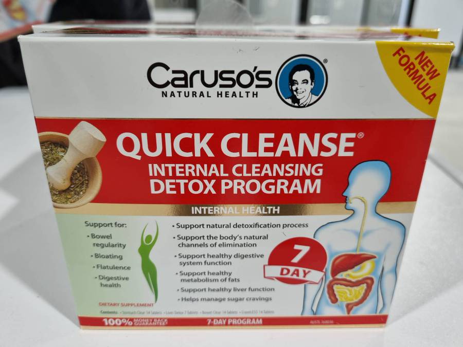 Carusos Quick Cleanse Detox Program x 2 Packs number8.bid