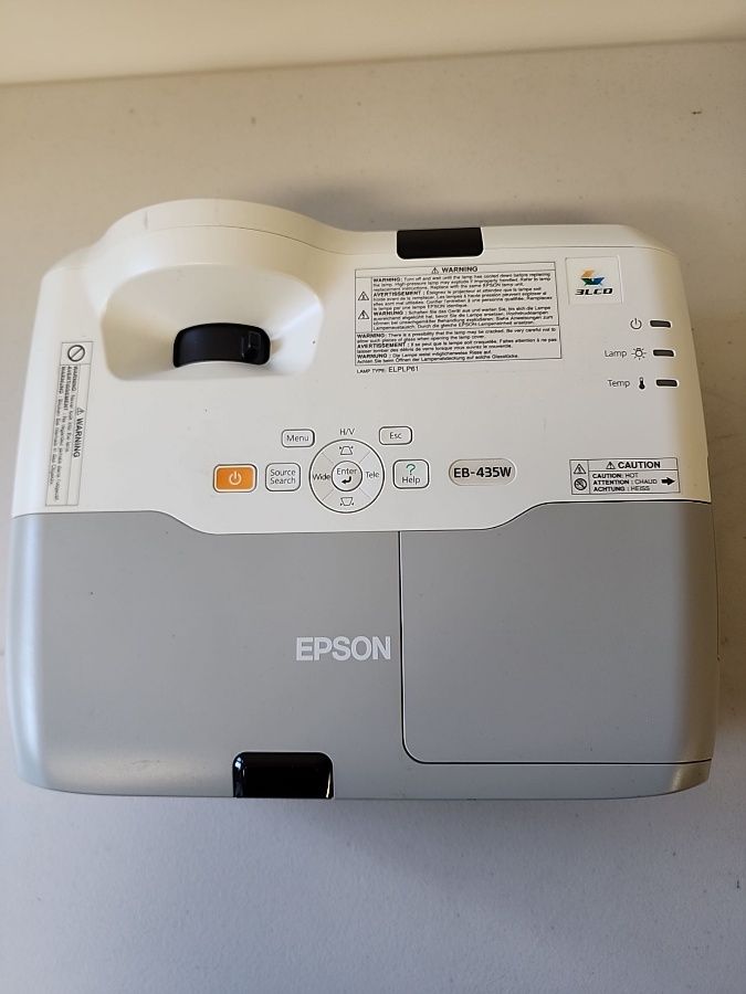 EPSON 単焦点レンズ　プロジェクター EB-435W 本体 Epson EB-435w Projector EPSON EB-435w