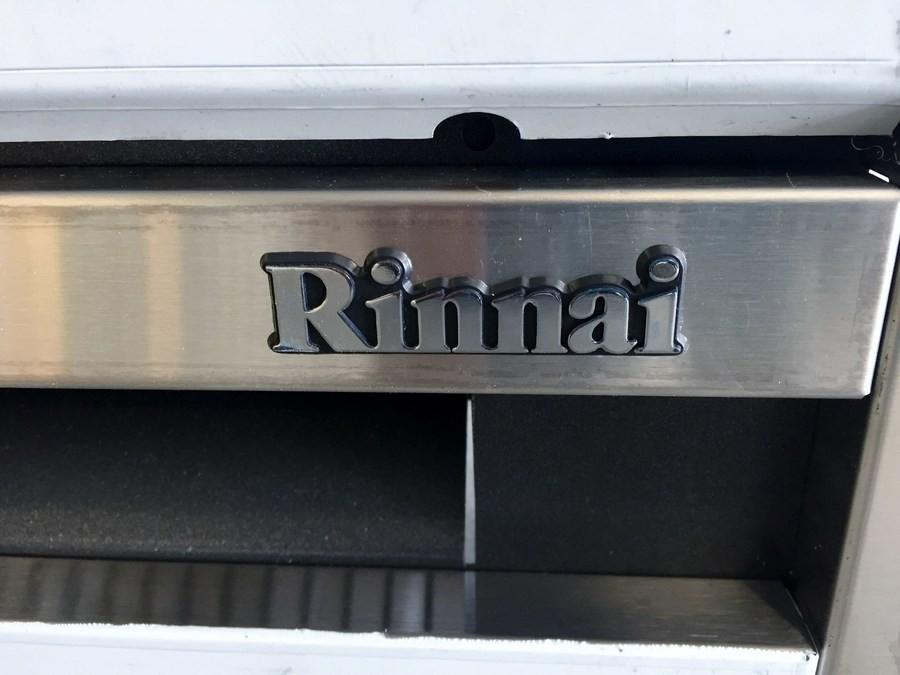 New In Box Rinnai Stainless Steel Front Fascia For Gas Fireplace