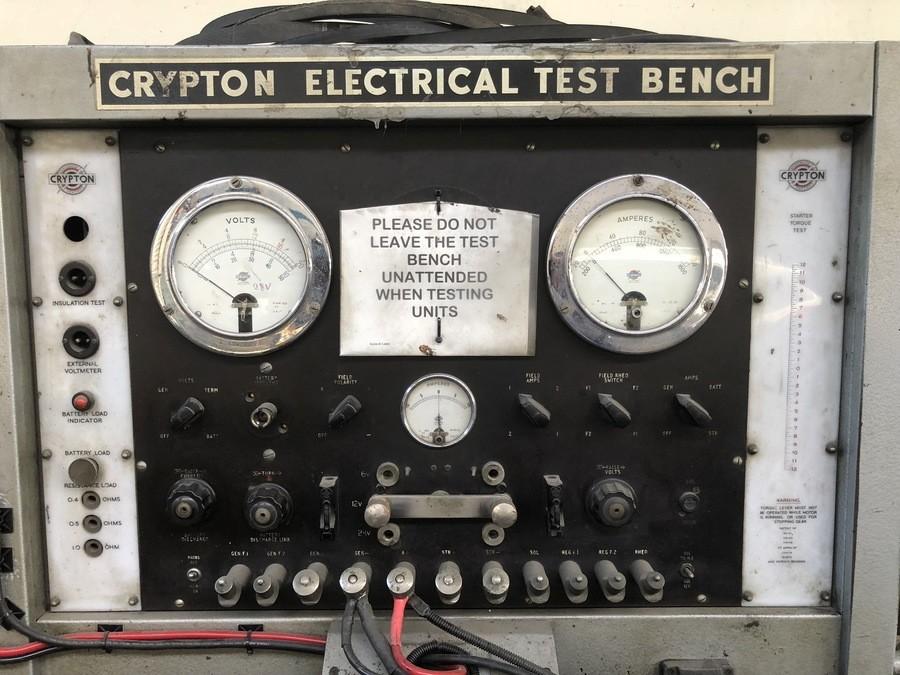Crypton Electrical Test Bench Number8 Bid Number 8 Solutions Ltd